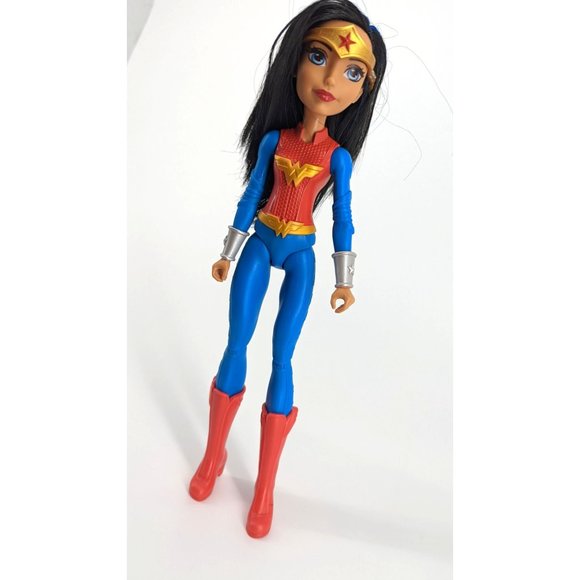 DC SUPER HERO GIRLS WONDER WOMAN DOLL 12" Painted  SUIT - Picture 2 of 7
